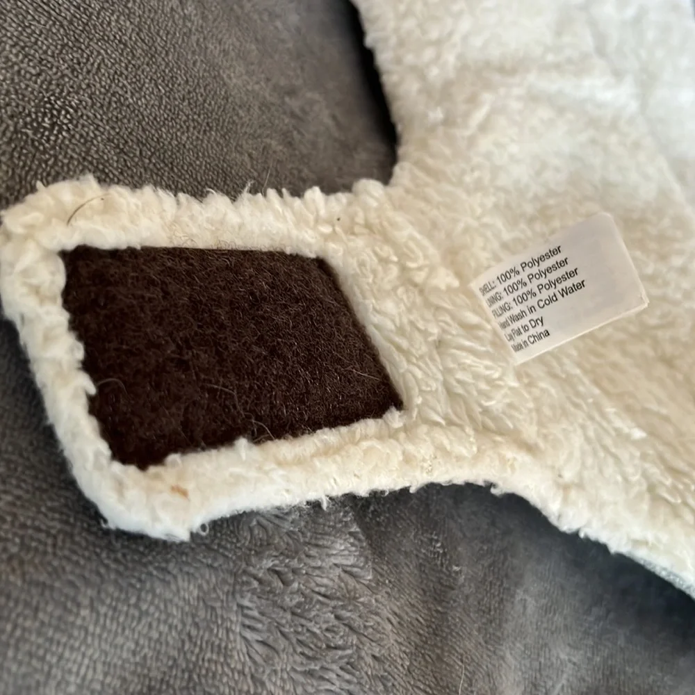HALO Dog Coat Winter Jacket Sz Small Gray